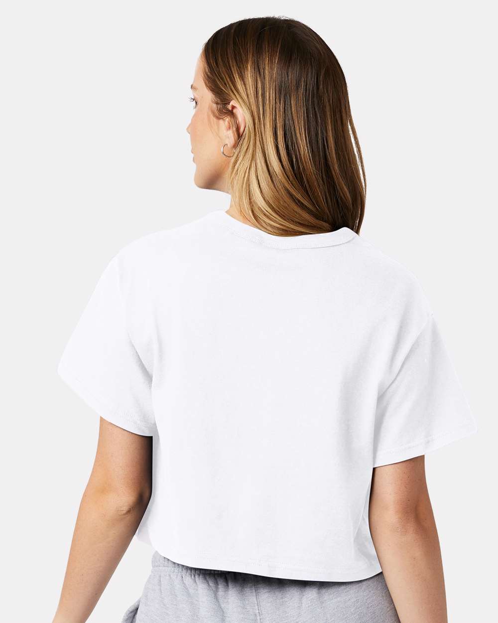Champion-T453W-Women's Heritage Jersey Crop T-Shirt - Image 25