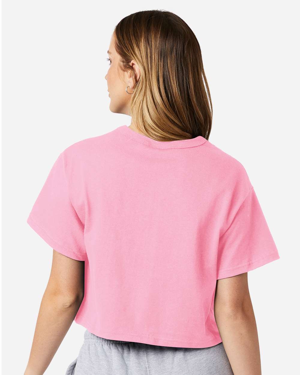 Champion-T453W-Women's Heritage Jersey Crop T-Shirt - Image 27