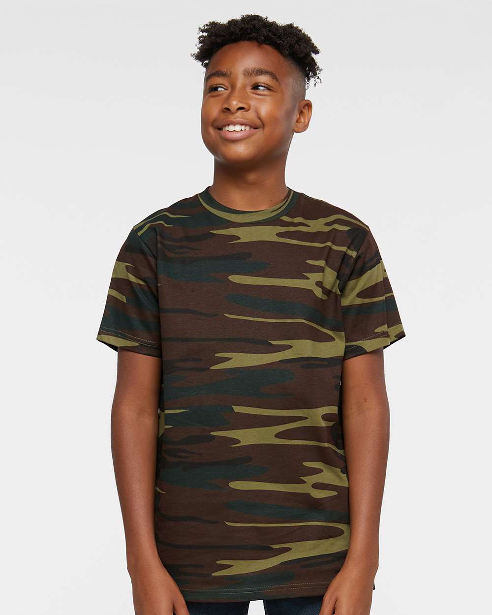 Code Five-2207-Youth Camouflage T-Shirt - Image 5