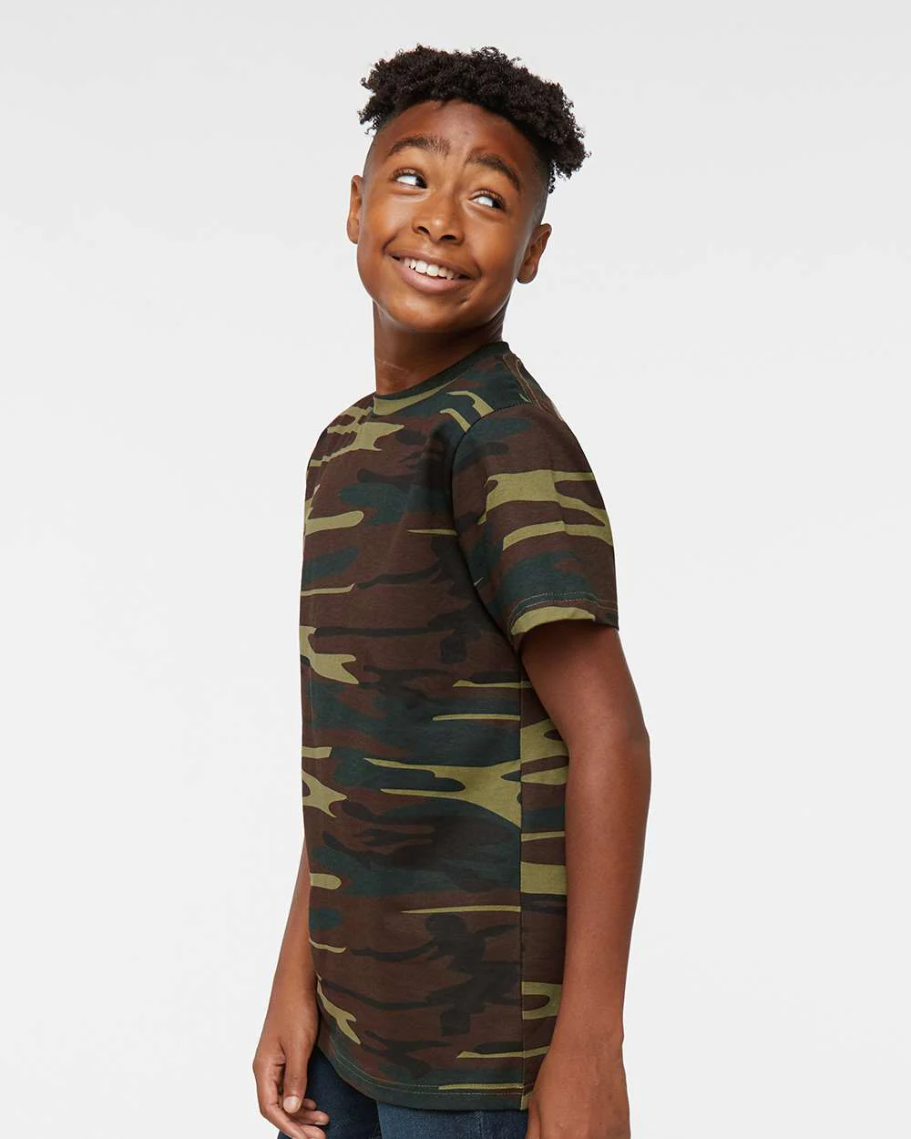 Code Five-2207-Youth Camouflage T-Shirt - Image 6