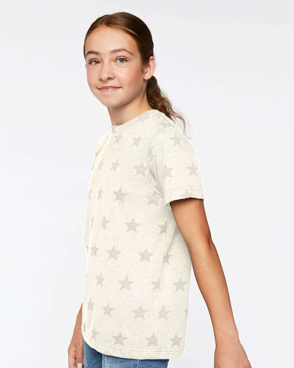 Code Five-2229-Youth Star Print Tee - Image 18