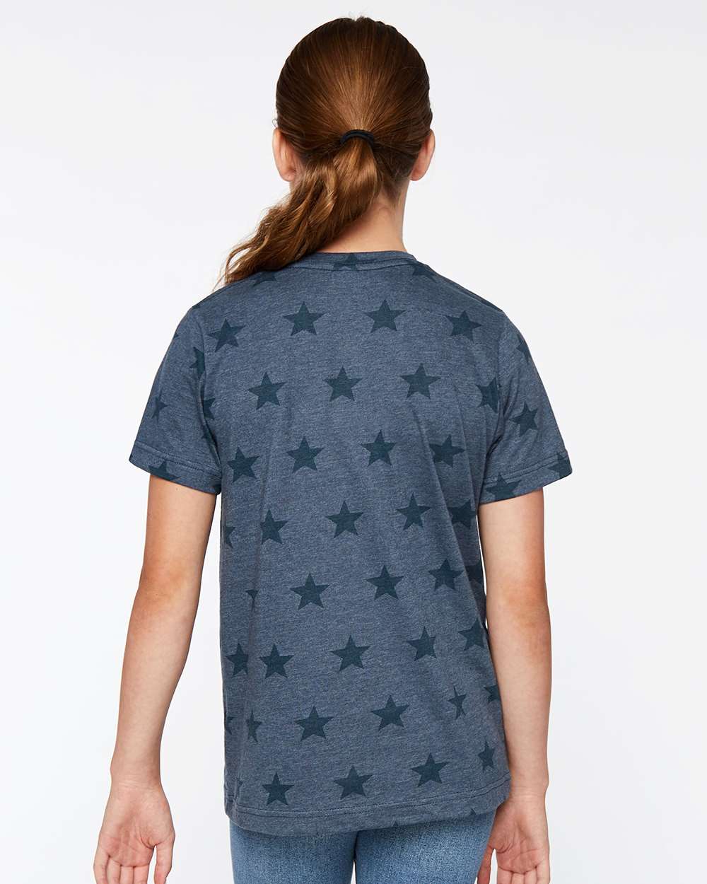 Code Five-2229-Youth Star Print Tee - Image 6