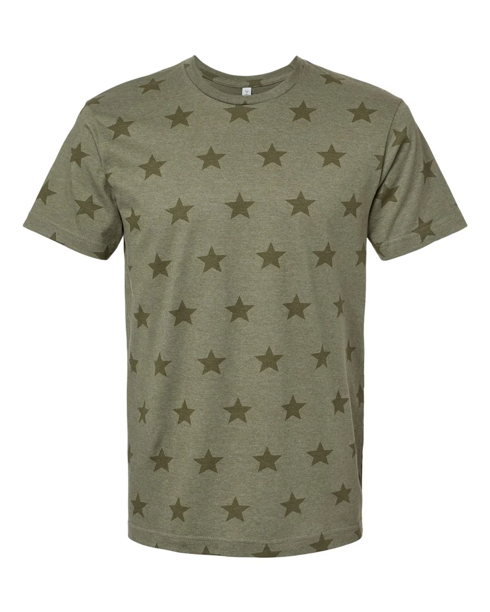Code Five-3929-Star Print Tee - Image 14