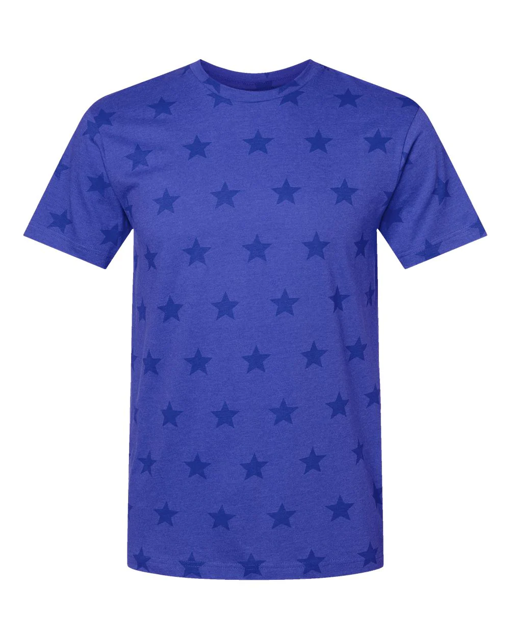 Code Five-3929-Star Print Tee - Image 29