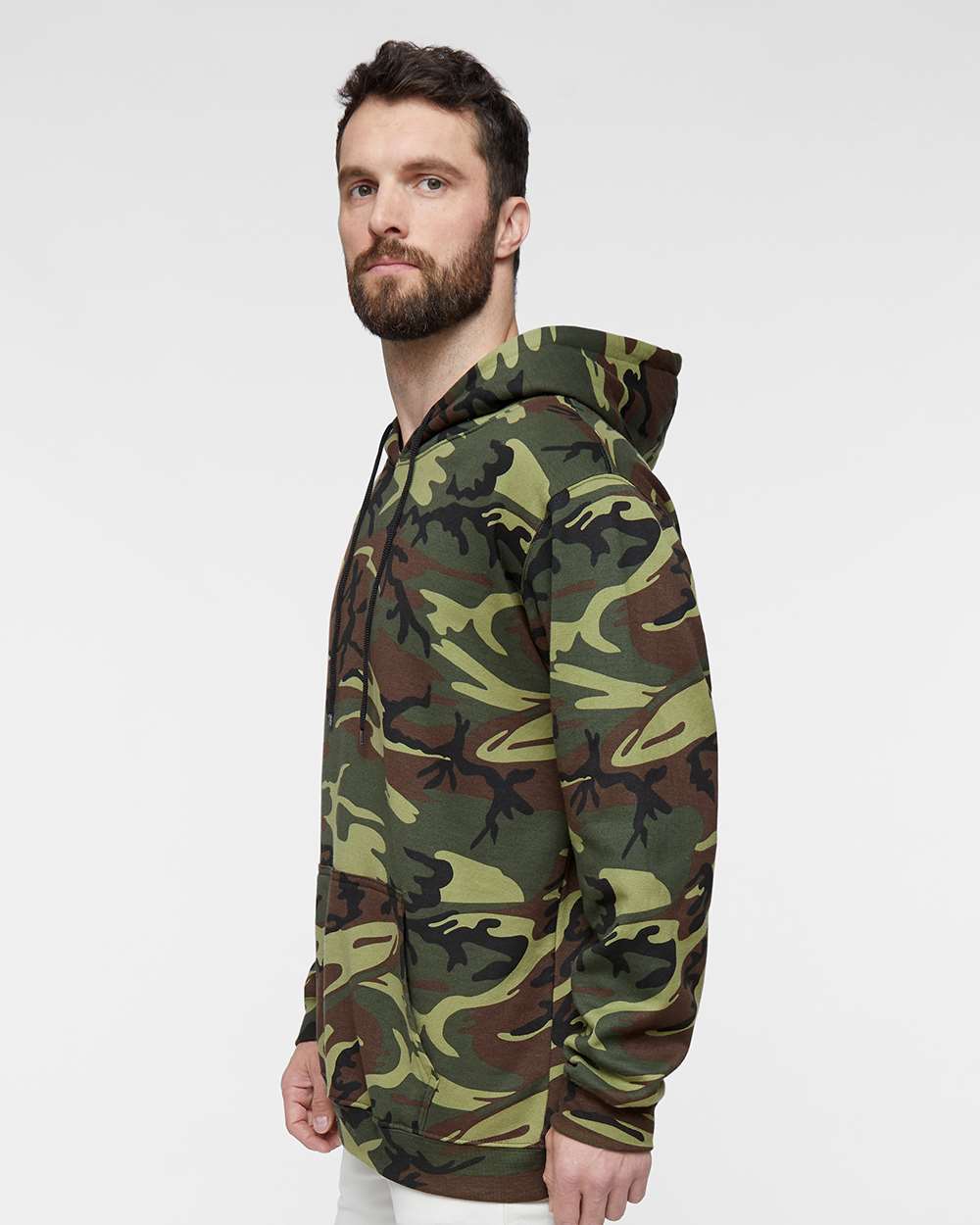 Code Five-3969-Camo Pullover Fleece Hoodie - Image 6