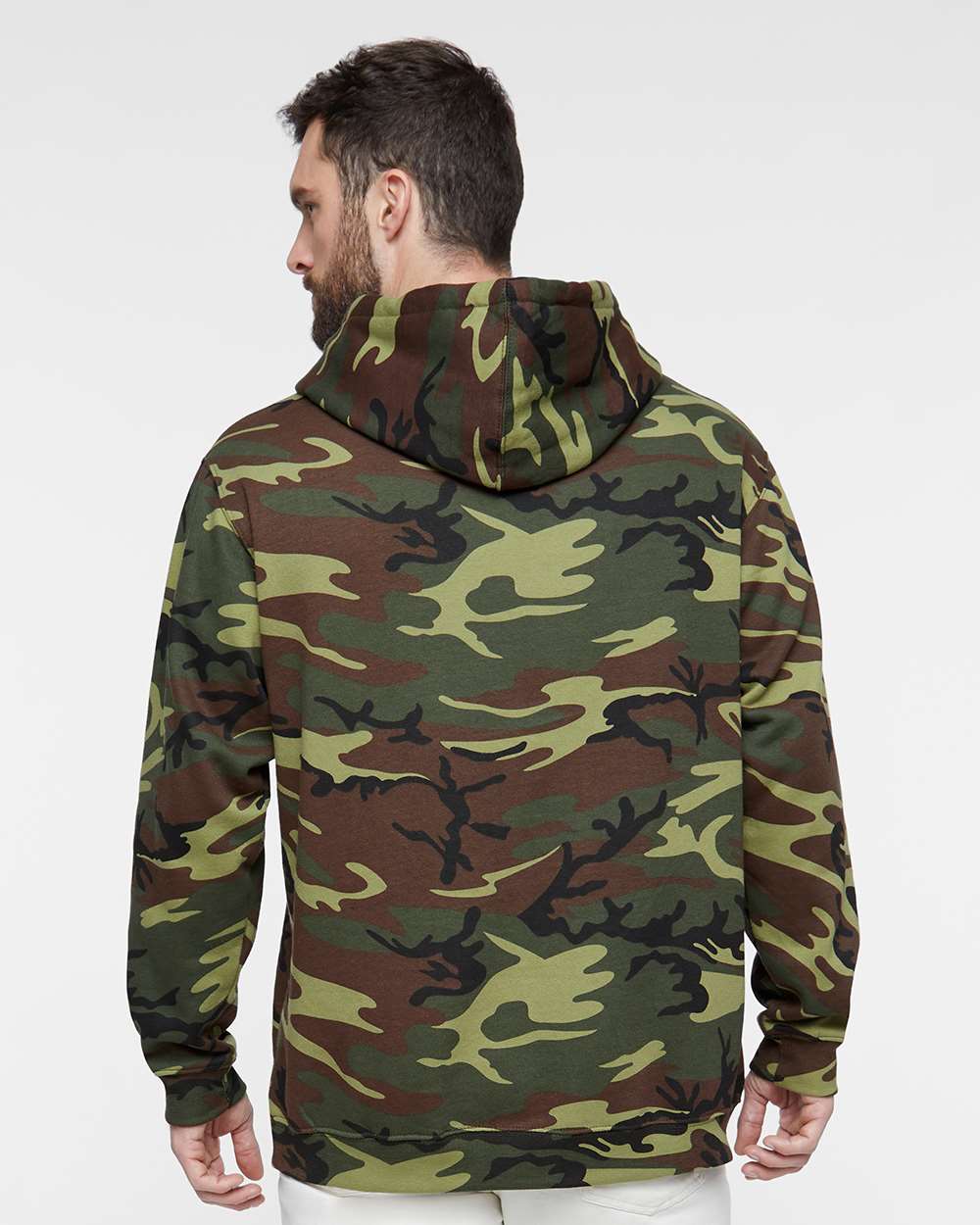 Code Five-3969-Camo Pullover Fleece Hoodie - Image 7