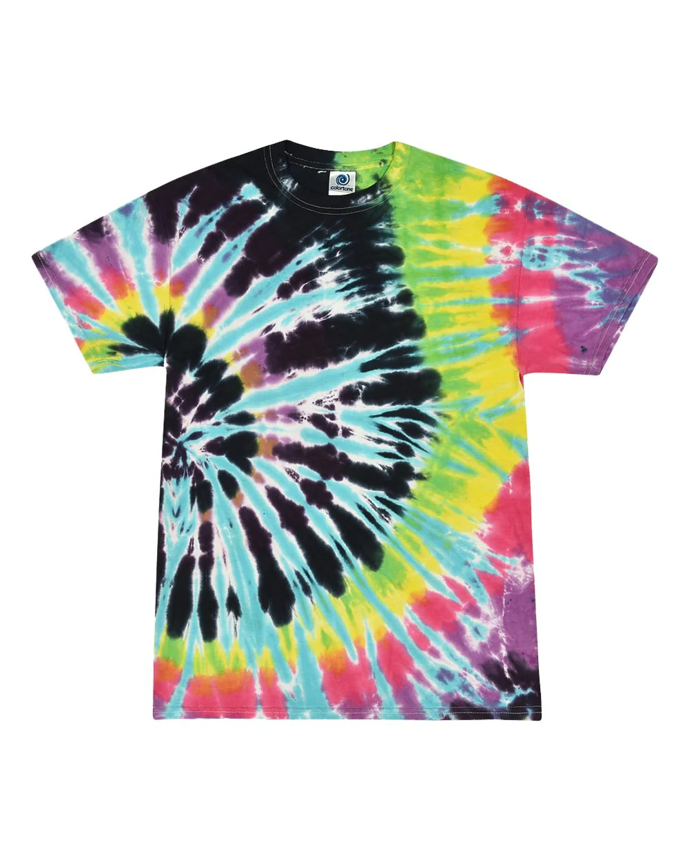 Colortone-1000-Multi-Color Tie-Dyed T-Shirt - Image 35