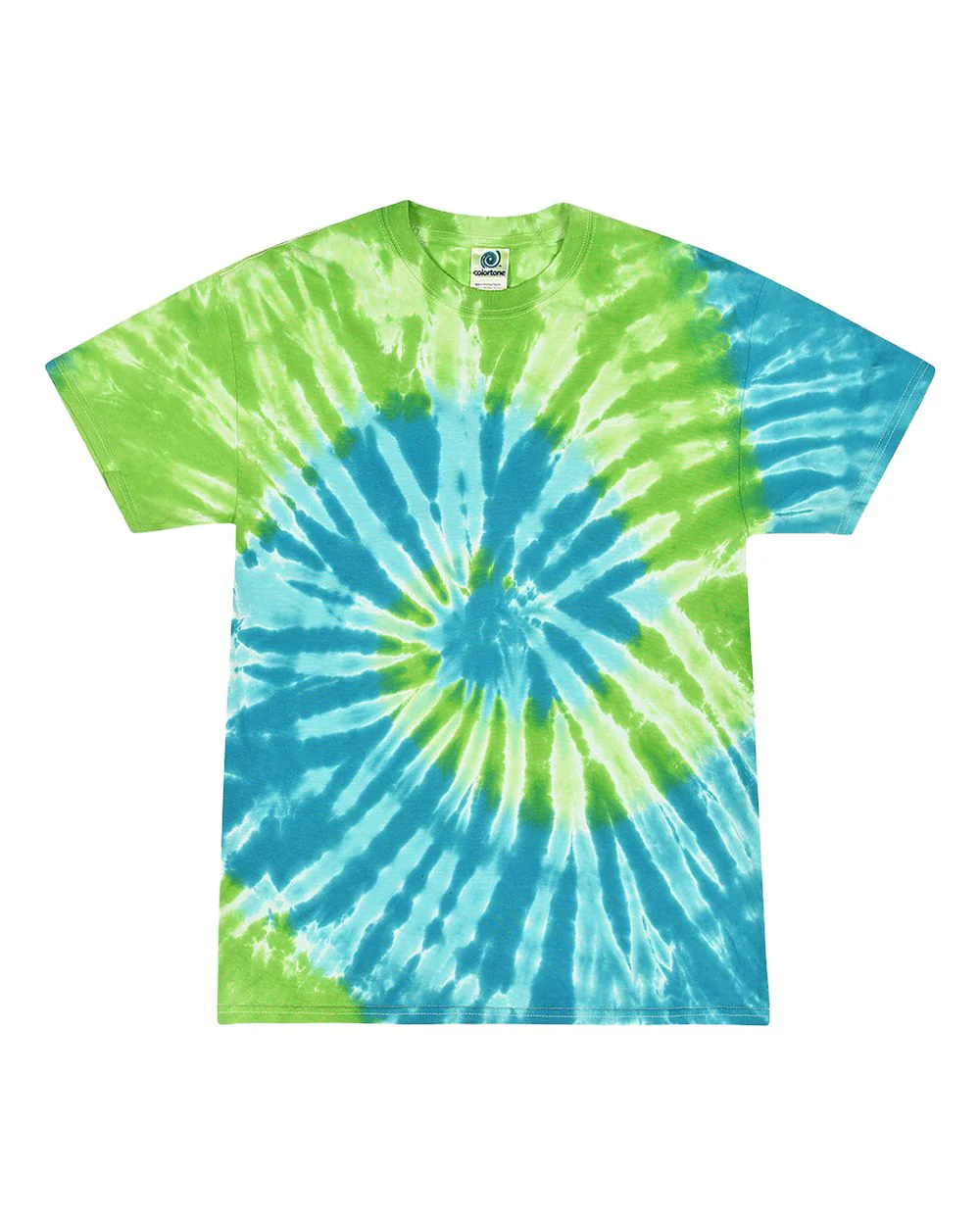 Colortone-1000Y-Youth Multi-Color Tie-Dyed T-Shirt - Image 19