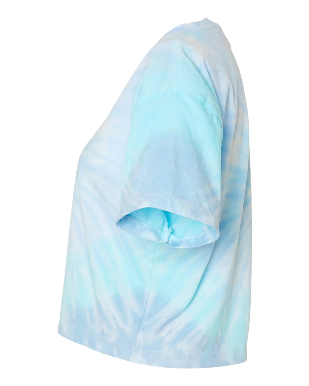Colortone-1050-Women's Tie-Dyed Crop T-Shirt - Image 22