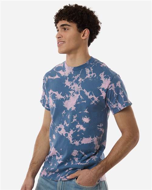 Colortone-1385-Unisex Bleach Out Dyed T-Shirt - Image 15