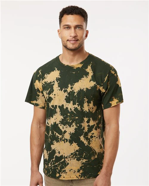 Colortone-1385-Unisex Bleach Out Dyed T-Shirt - Image 2