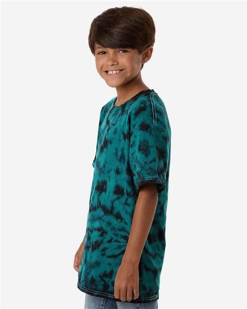 Colortone-1390Y-Youth Crystal Wash T-Shirt - Image 8