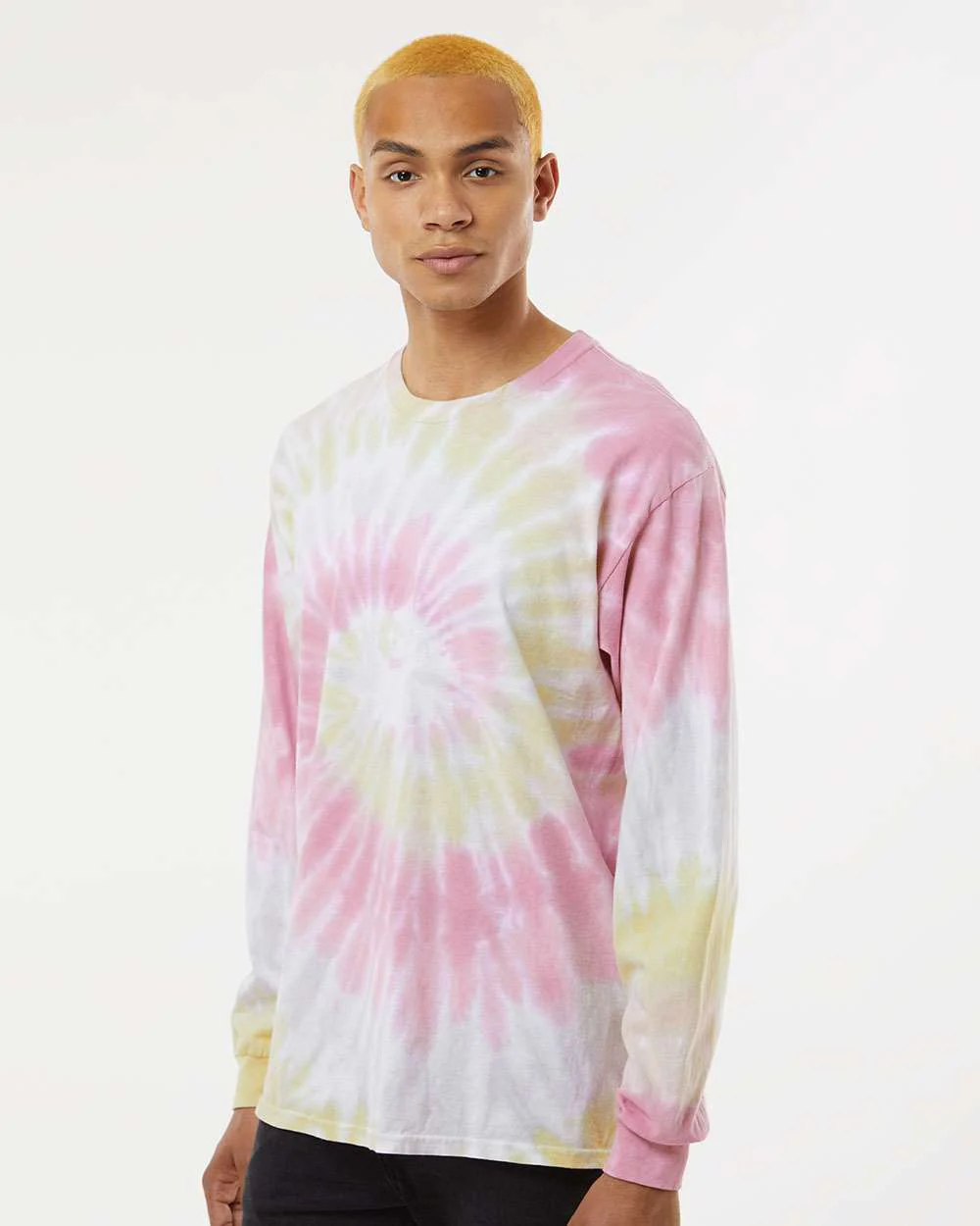 Colortone-2000-Tie-Dyed Long Sleeve T-Shirt - Image 12