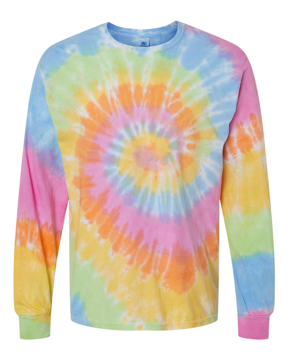 Colortone-2000-Tie-Dyed Long Sleeve T-Shirt - Image 14