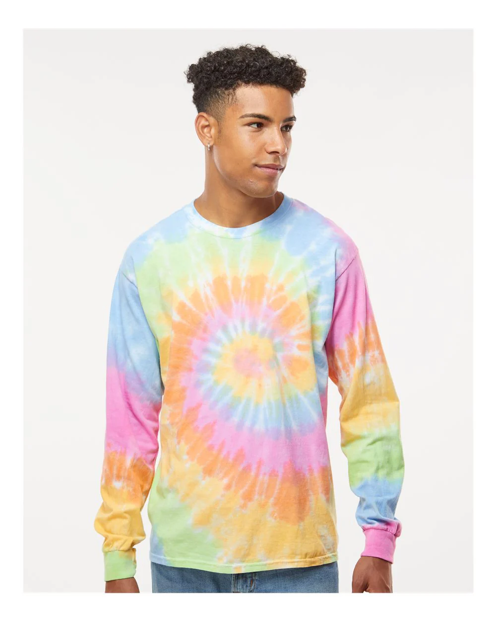 Colortone-2000-Tie-Dyed Long Sleeve T-Shirt - Image 17