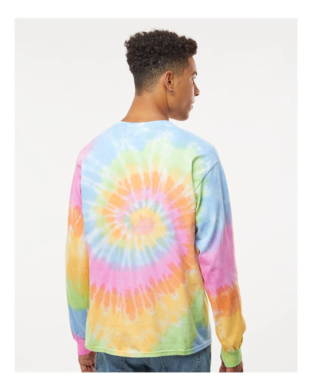 Colortone-2000-Tie-Dyed Long Sleeve T-Shirt - Image 19
