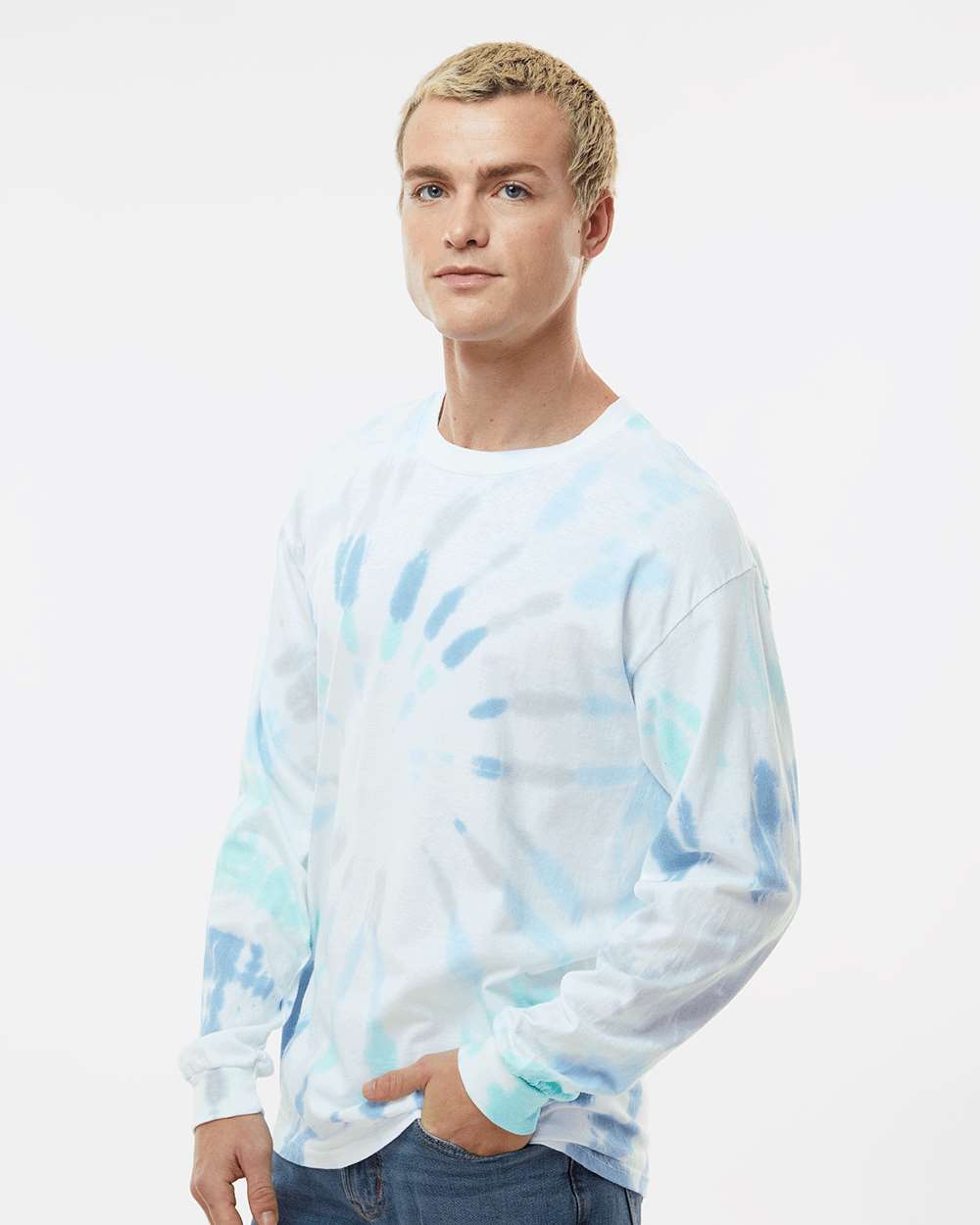 Colortone-2000-Tie-Dyed Long Sleeve T-Shirt - Image 24