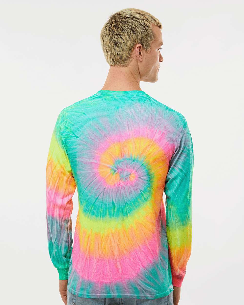 Colortone-2000-Tie-Dyed Long Sleeve T-Shirt - Image 37