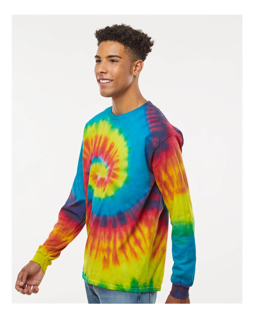 Colortone-2000-Tie-Dyed Long Sleeve T-Shirt - Image 43