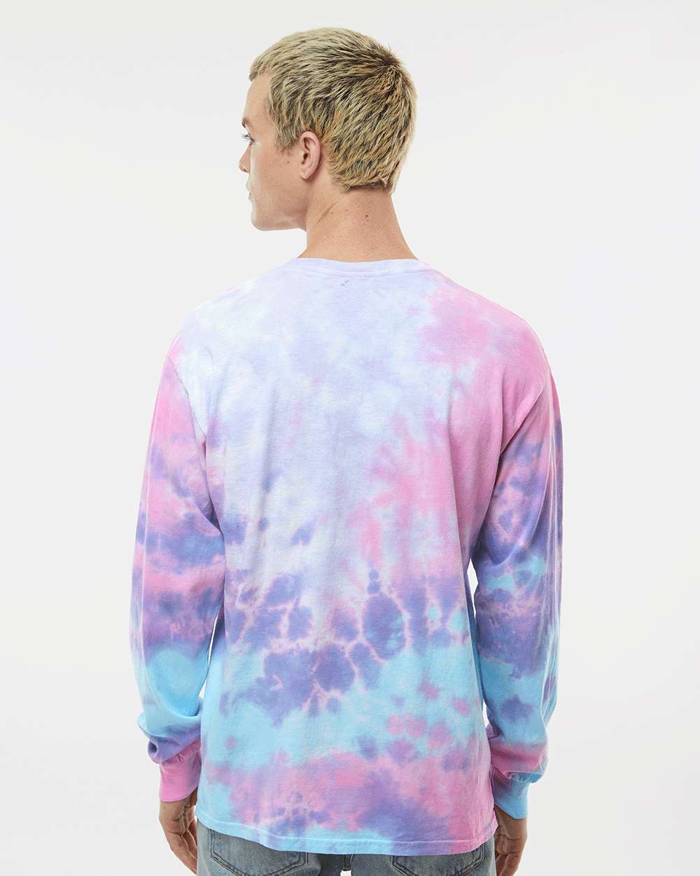 Colortone-2000-Tie-Dyed Long Sleeve T-Shirt - Image 7