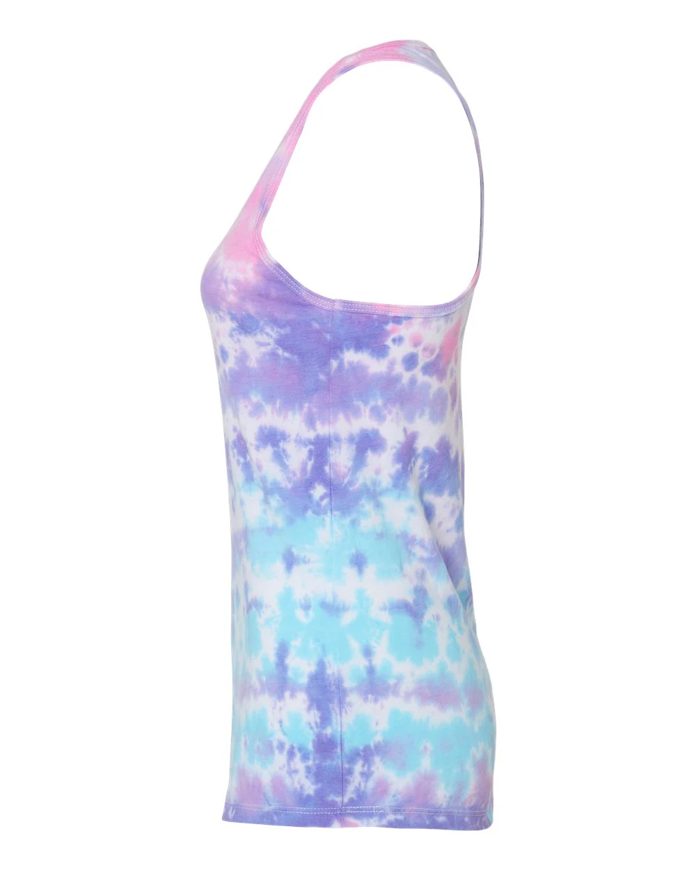 Colortone-3400-Women's Tie-Dyed Racerback Tank Top - Image 3