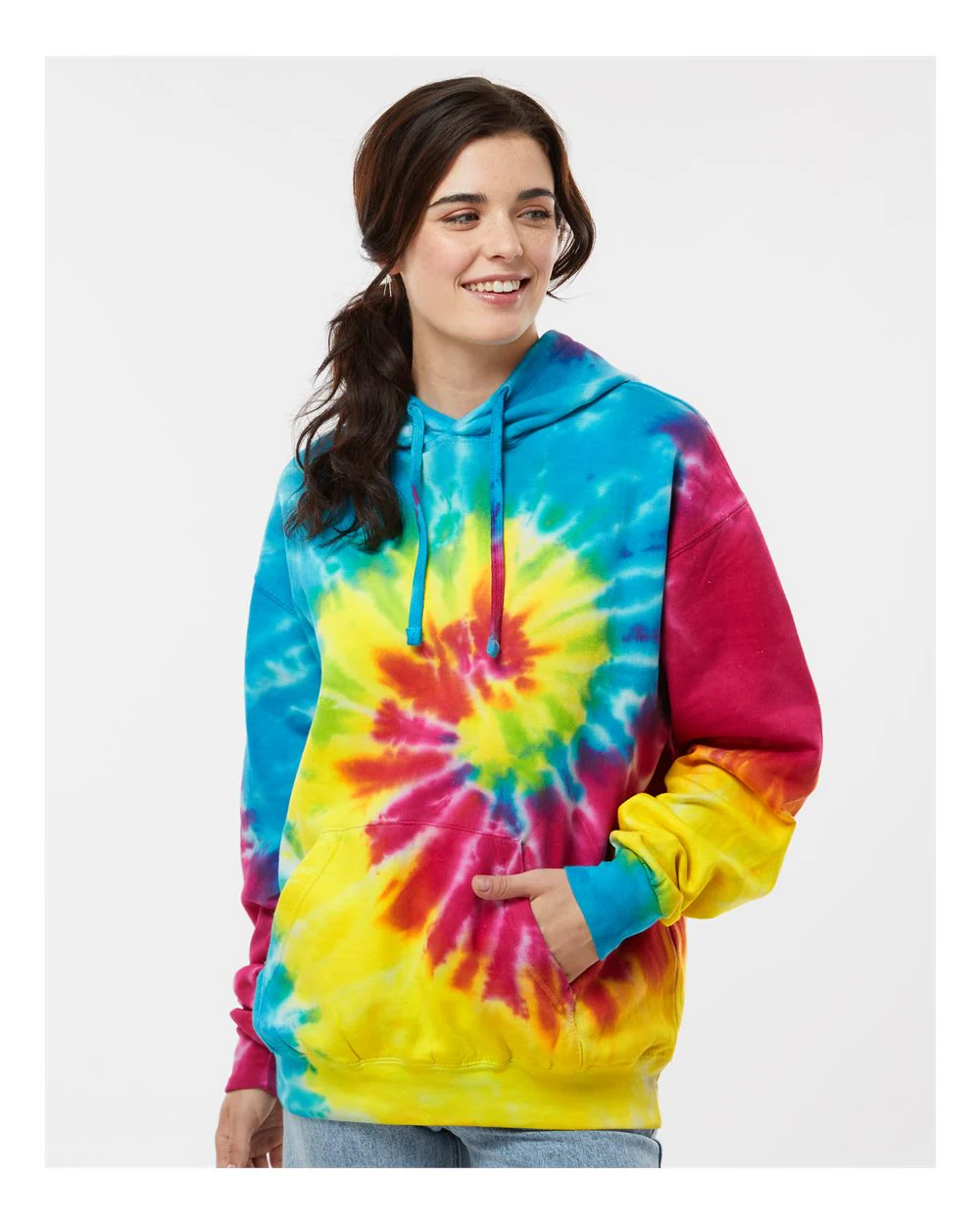 Colortone-8777-Tie-Dyed Hooded Sweatshirt - Image 32