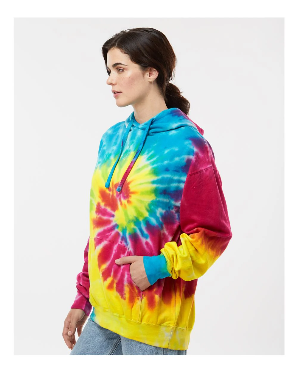 Colortone-8777-Tie-Dyed Hooded Sweatshirt - Image 33