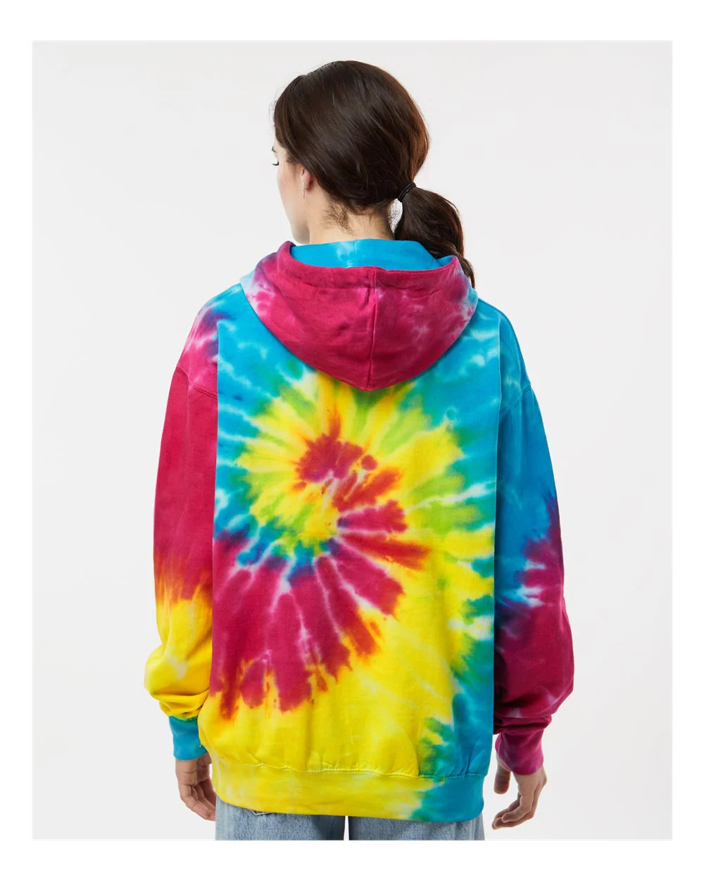 Colortone-8777-Tie-Dyed Hooded Sweatshirt - Image 34