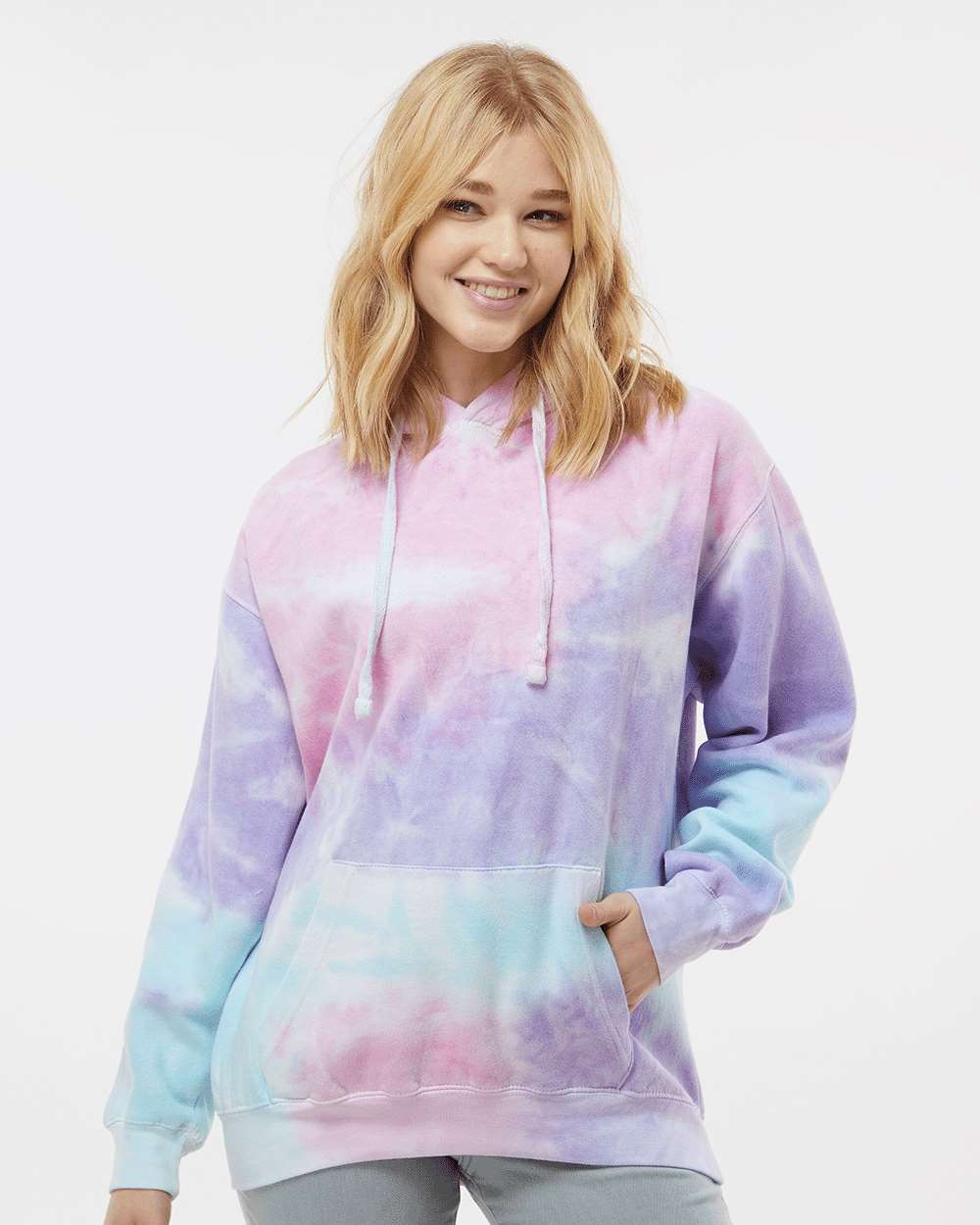 Colortone-8777-Tie-Dyed Hooded Sweatshirt - Image 5