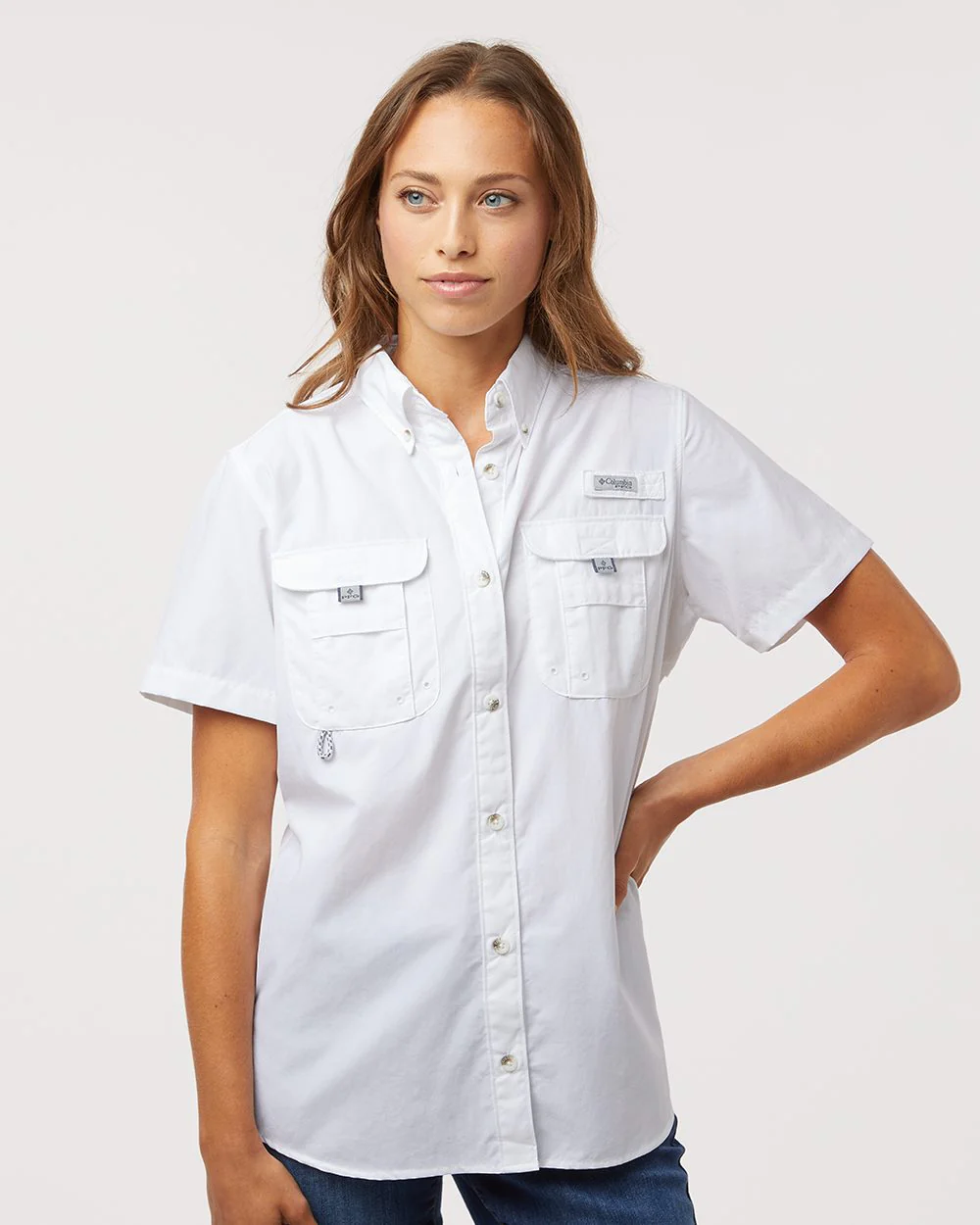 Columbia-212473-Women's PFG Bahama™ Short Sleeve Shirt - Image 7