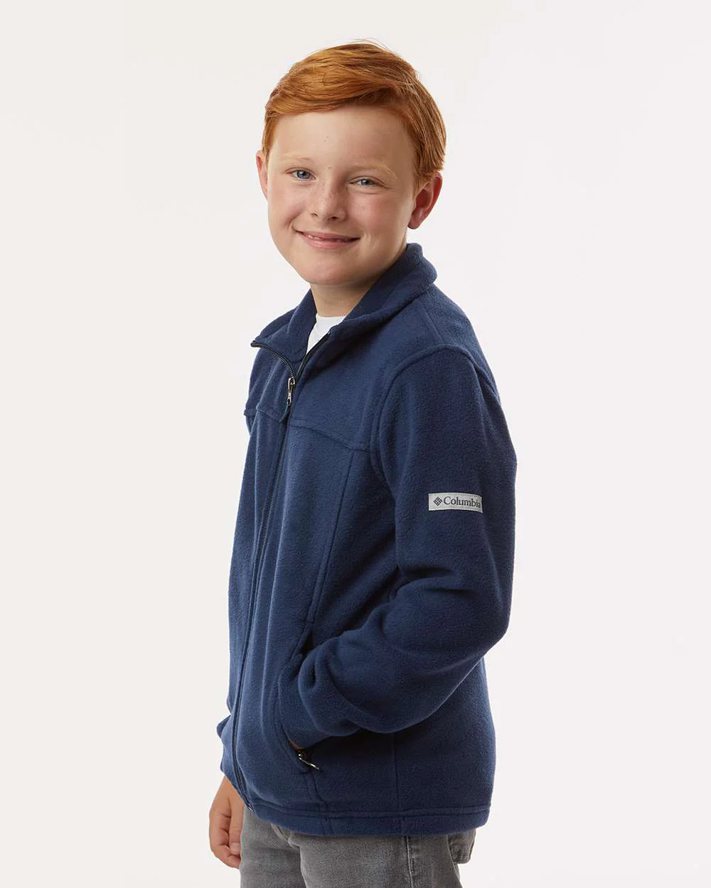 Columbia-212479-Youth Steens Mountain™ II Fleece Full-Zip Jacket - Image 12