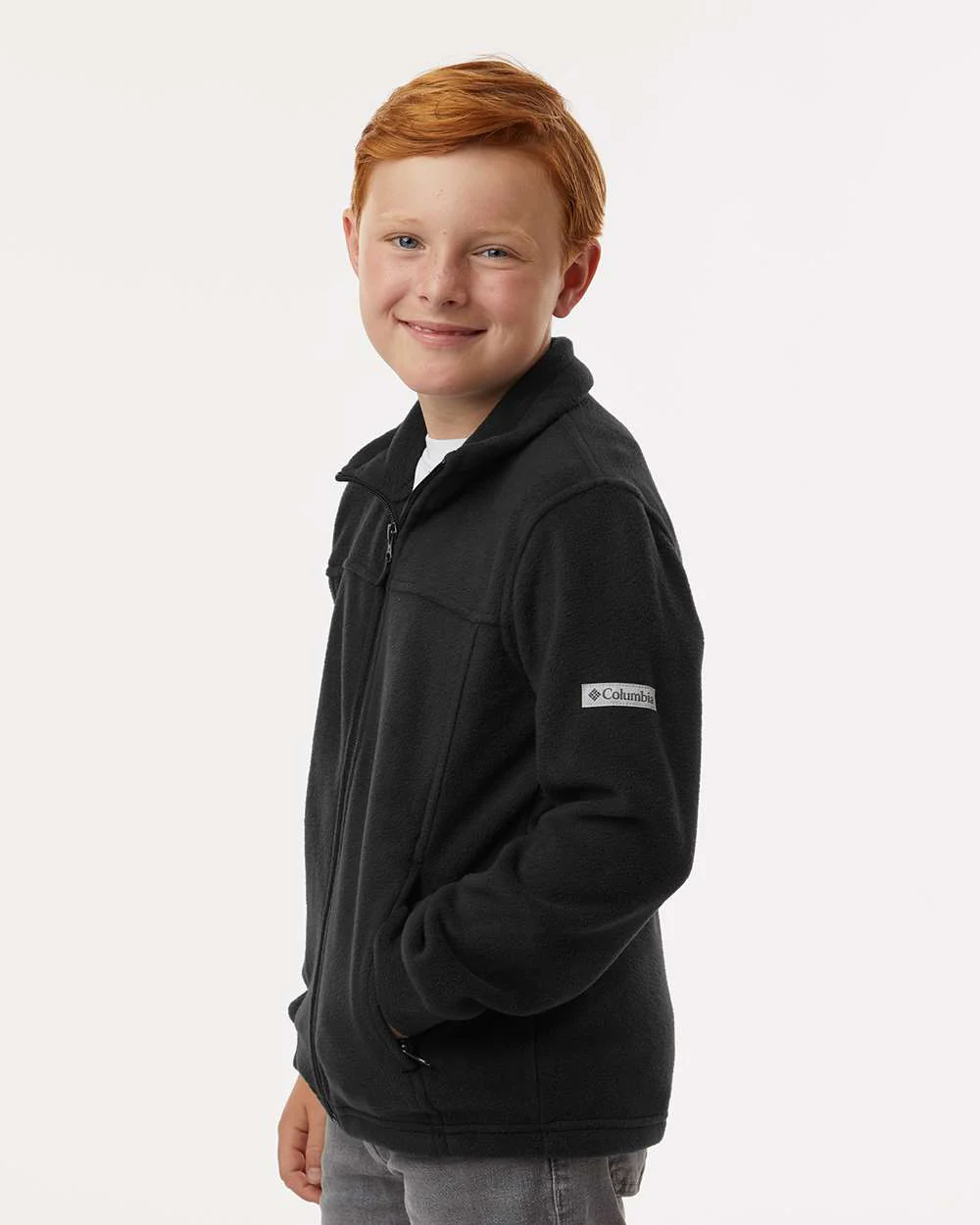 Columbia-212479-Youth Steens Mountain™ II Fleece Full-Zip Jacket - Image 5