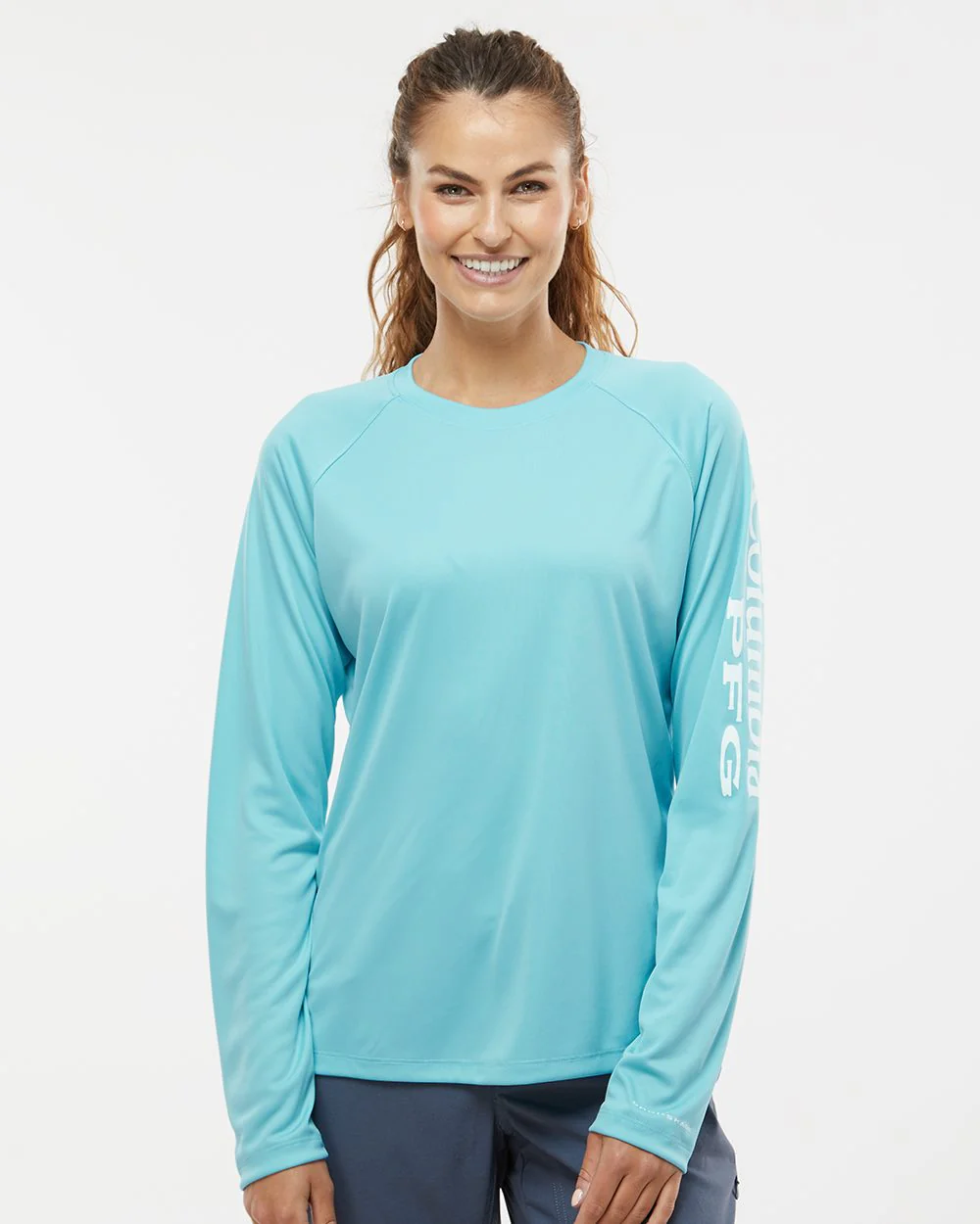 Columbia-212485-Women's PFG Tidal Tee™ II Long Sleeve - Image 7
