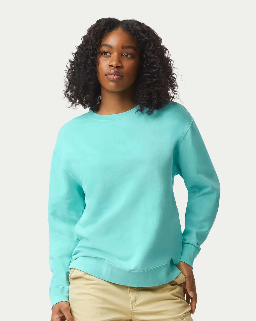 Comfort Colors-1466-Garment-Dyed Lightweight Fleece Crewneck Sweatshirt - Image 23