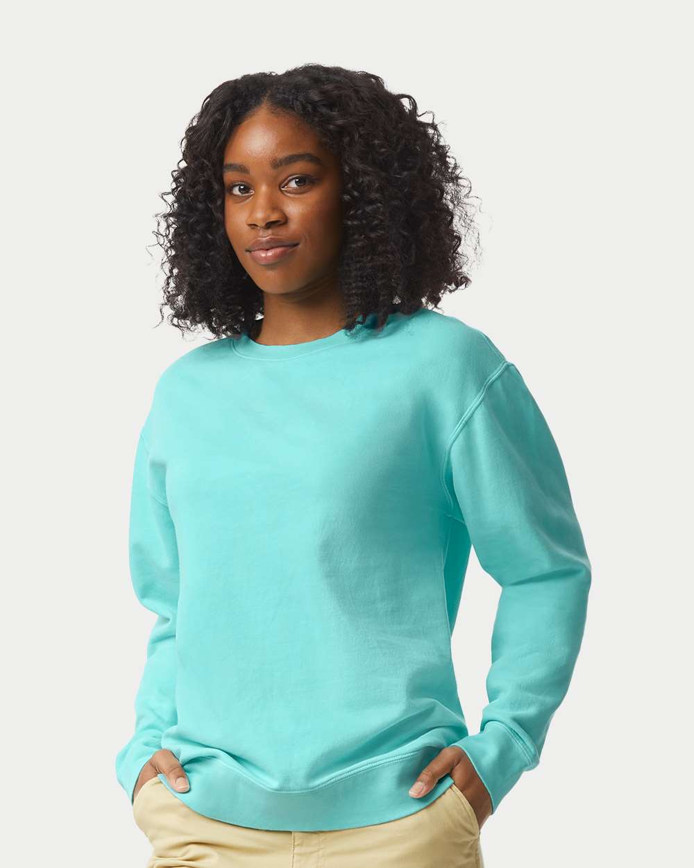 Comfort Colors-1466-Garment-Dyed Lightweight Fleece Crewneck Sweatshirt - Image 24