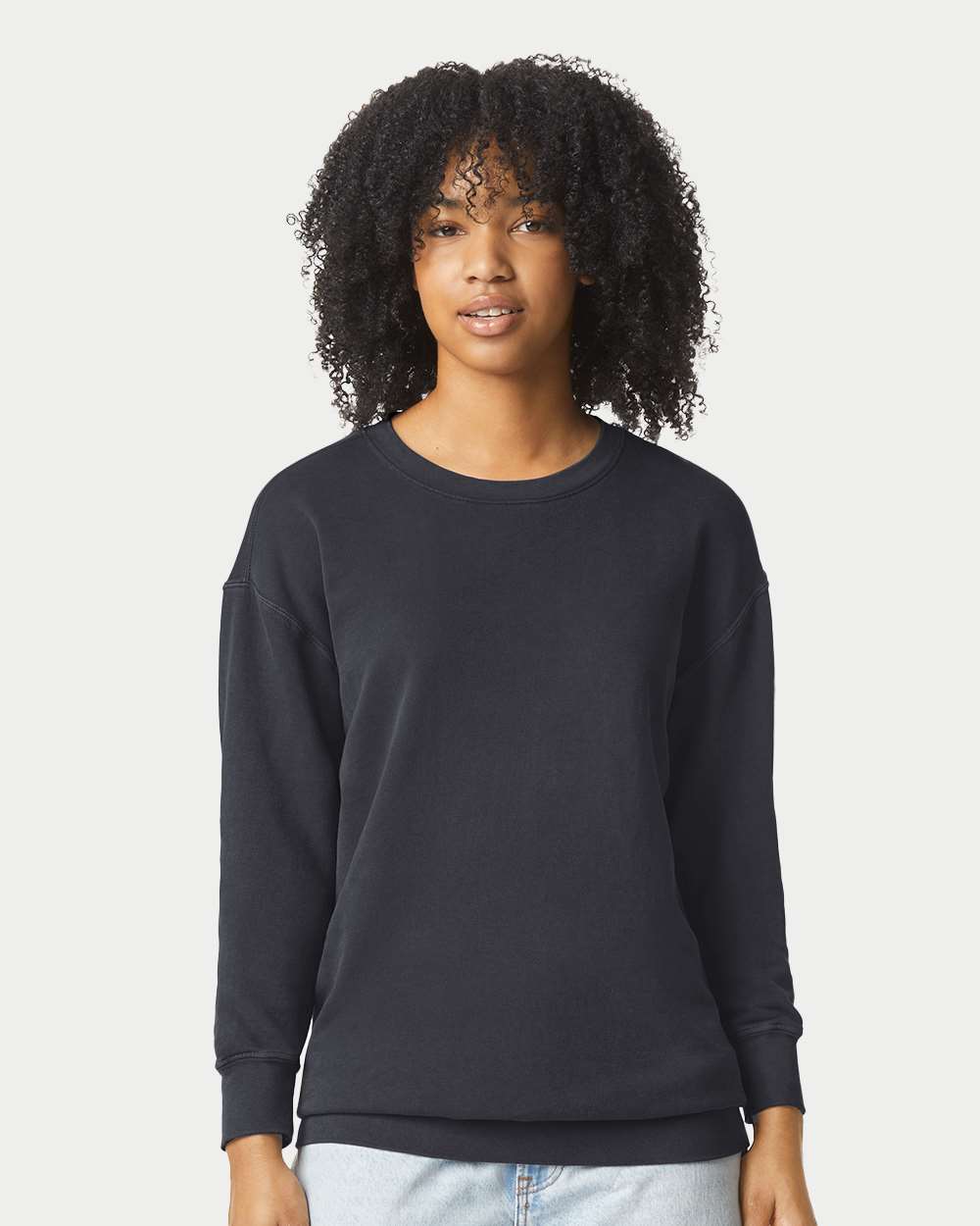 Comfort Colors-1466-Garment-Dyed Lightweight Fleece Crewneck Sweatshirt - Image 4
