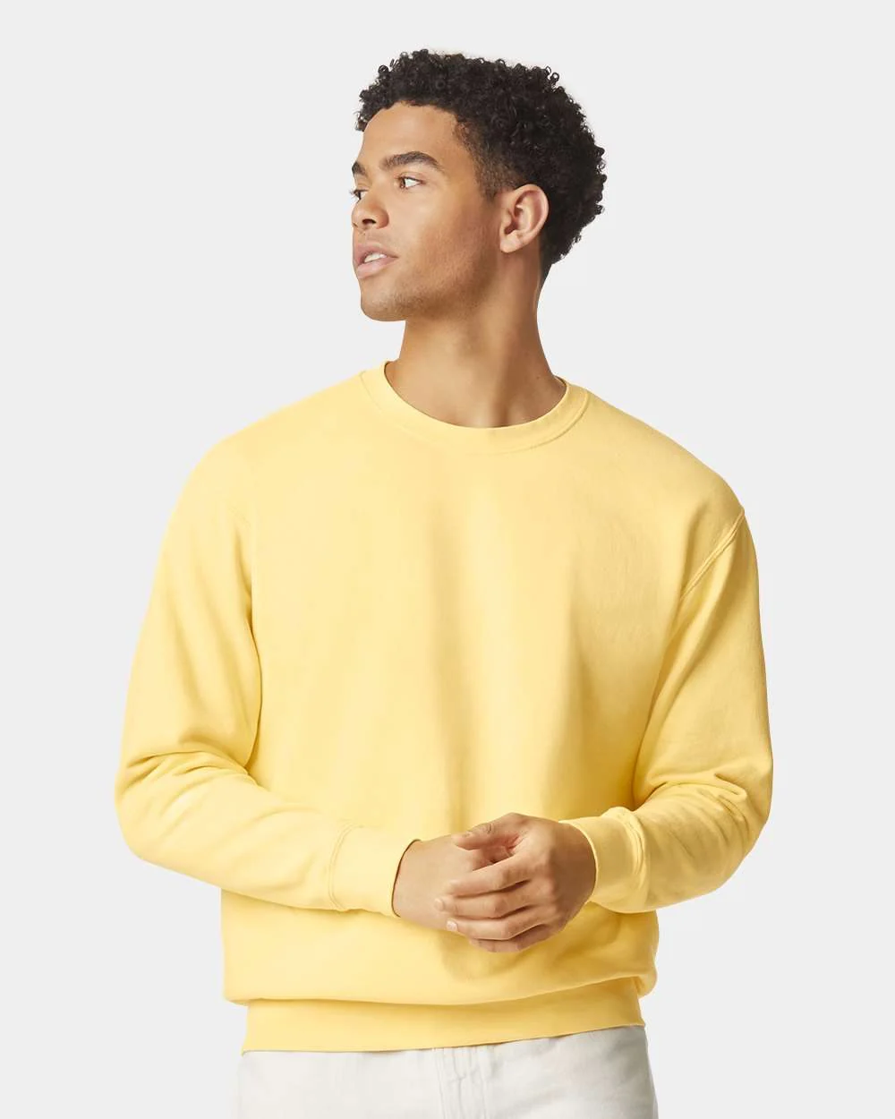 Comfort Colors-1466-Garment-Dyed Lightweight Fleece Crewneck Sweatshirt - Image 7