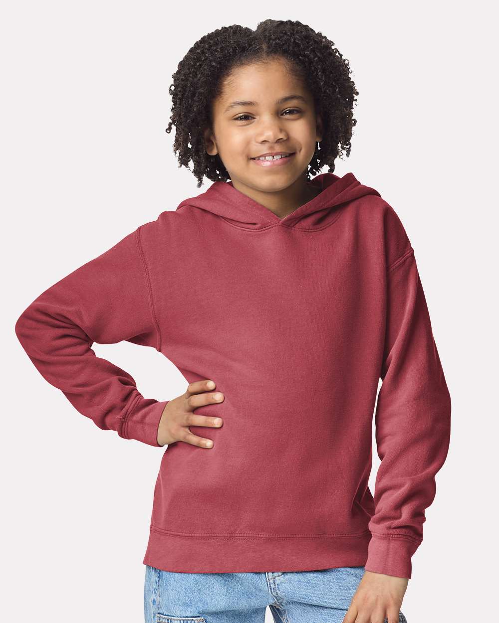 Comfort Colors-1467Y-Garment-Dyed Youth Lightweight Fleece Hooded Sweatshirt - Image 23