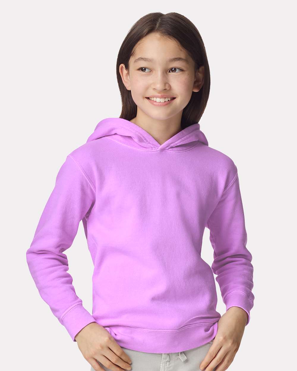 Comfort Colors-1467Y-Garment-Dyed Youth Lightweight Fleece Hooded Sweatshirt - Image 41