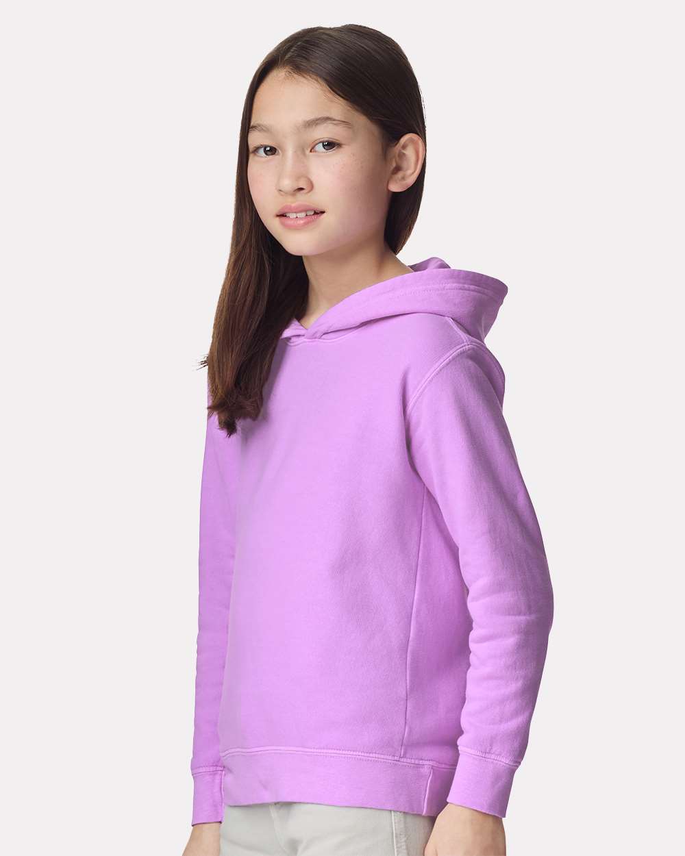 Comfort Colors-1467Y-Garment-Dyed Youth Lightweight Fleece Hooded Sweatshirt - Image 42