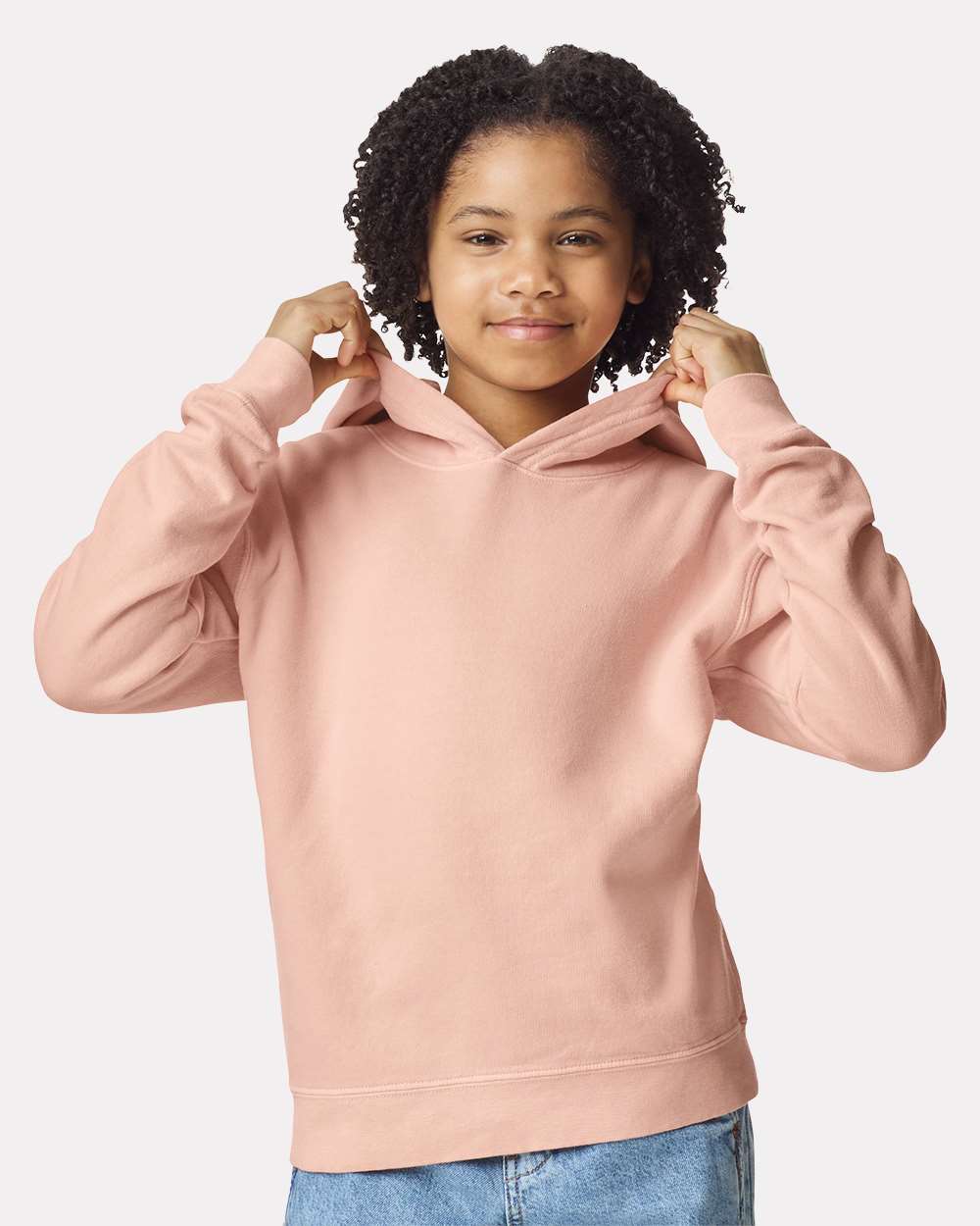 Comfort Colors-1467Y-Garment-Dyed Youth Lightweight Fleece Hooded Sweatshirt - Image 47