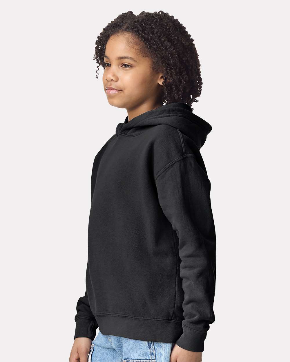 Comfort Colors-1467Y-Garment-Dyed Youth Lightweight Fleece Hooded Sweatshirt - Image 5