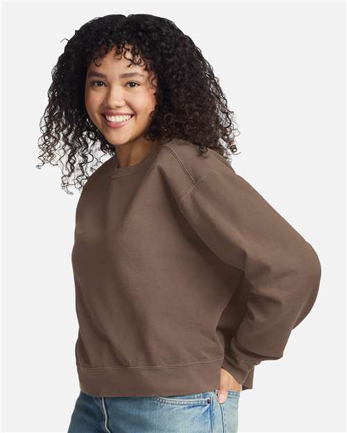 Comfort Colors-1566L-Women's Garment-Dyed Mid-Length Crewneck Sweatshirt - Image 11