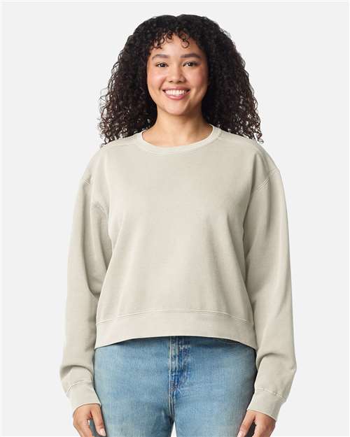 Comfort Colors-1566L-Women's Garment-Dyed Mid-Length Crewneck Sweatshirt - Image 13