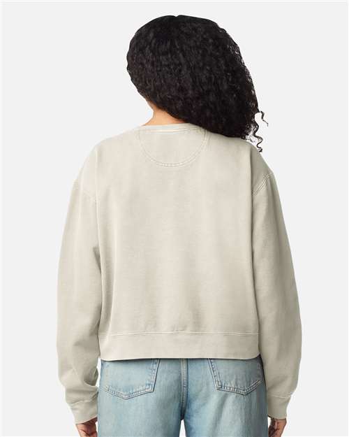 Comfort Colors-1566L-Women's Garment-Dyed Mid-Length Crewneck Sweatshirt - Image 15