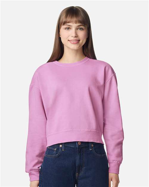 Comfort Colors-1566L-Women's Garment-Dyed Mid-Length Crewneck Sweatshirt - Image 19