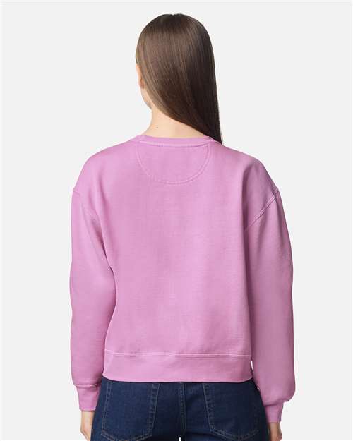 Comfort Colors-1566L-Women's Garment-Dyed Mid-Length Crewneck Sweatshirt - Image 21