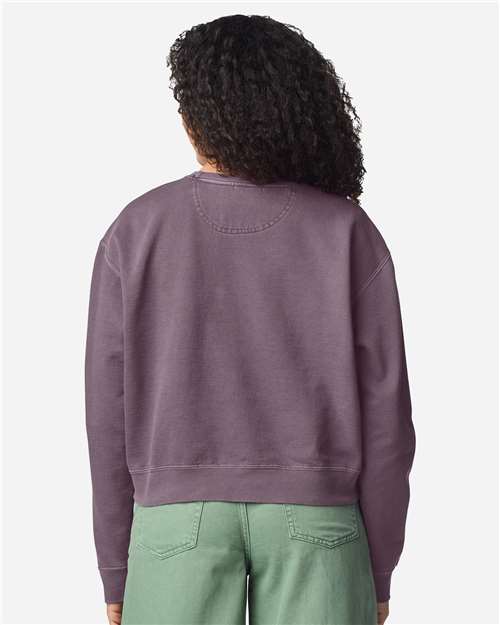 Comfort Colors-1566L-Women's Garment-Dyed Mid-Length Crewneck Sweatshirt - Image 9