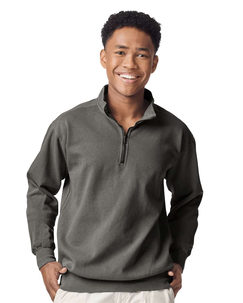 Comfort Colors-1580-Garment-Dyed Quarter Zip Sweatshirt - Image 14
