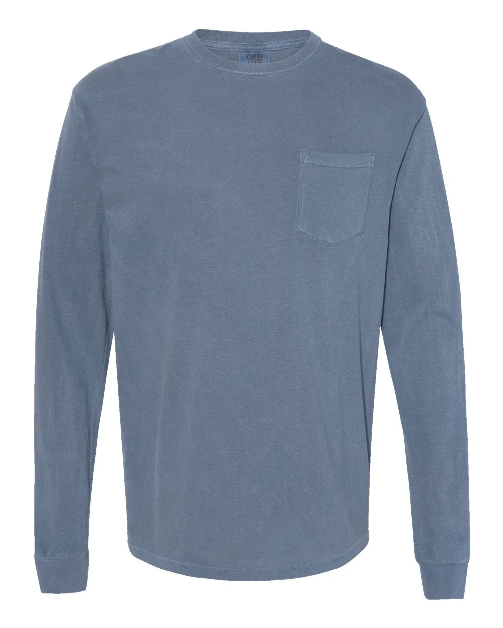 Comfort Colors-4410-Garment-Dyed Heavyweight Long Sleeve Pocket T-Shirt - Image 8